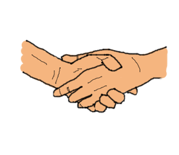 finger show v2.0 clever hands sticker #12134293