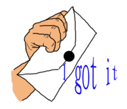 finger show v2.0 clever hands sticker #12134295