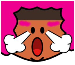 Flashy Afro sticker #12588620