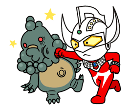 ULTRAMAN: Heroes & Monsters sticker #23435