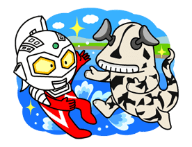 ULTRAMAN: Heroes & Monsters sticker #23452
