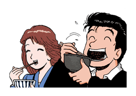 Oishinbo sticker #23491