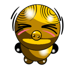 Collection riffraff pig sticker #12701250