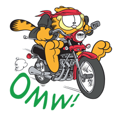Garfield sticker #23381