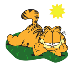 Garfield sticker #23391