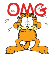 Garfield sticker #23400