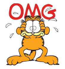 Garfield sticker #23400