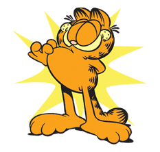 Garfield sticker #23402