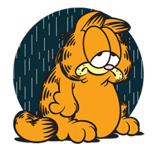 Garfield sticker #23404