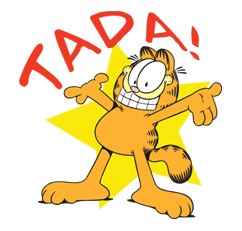 Garfield sticker #23406