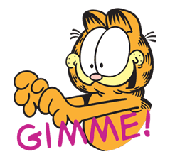 Garfield sticker #23407