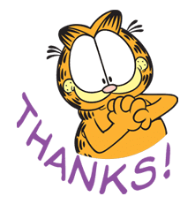 Garfield sticker #23408
