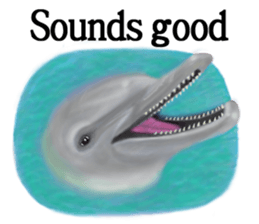 Cute animals sticker(English) sticker #12907122