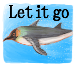 Cute animals sticker(English) sticker #12907131