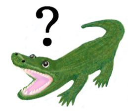 Cute animals sticker(English) sticker #12907134