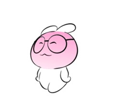 Koby the rabbit sticker #12990607