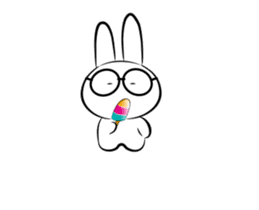 Koby the rabbit sticker #12990610