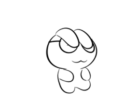 Koby the rabbit sticker #12990616