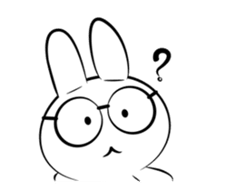 Koby the rabbit sticker #12990618