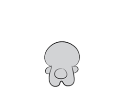 Koby the rabbit sticker #12990622