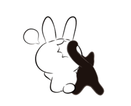 Koby the rabbit sticker #12990623
