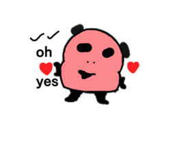 Q Meng panda (Love articles) sticker #13257213