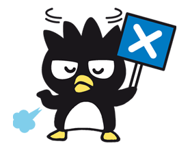 BAD BADTZ-MARU sticker #23852