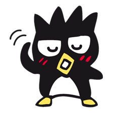 BAD BADTZ-MARU sticker #23858