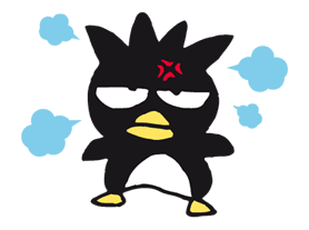 BAD BADTZ-MARU sticker #23870