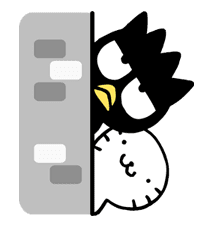 BAD BADTZ-MARU sticker #23881