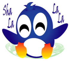 Fairy penguin III sticker #13544708