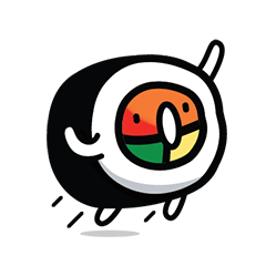 Sushi Land Cute Stickers