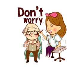 First Physio : Happy Work sticker #14037404
