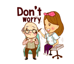 First Physio : Happy Work sticker #14037404
