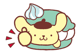 Pompompurin and Friends sticker #24699