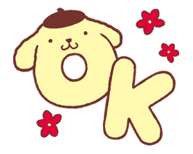 Pompompurin and Friends sticker #24702