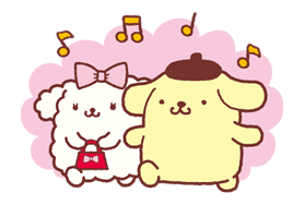 Pompompurin and Friends sticker #24705