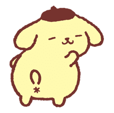 Pompompurin and Friends sticker #24707