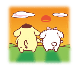 Pompompurin and Friends sticker #24712