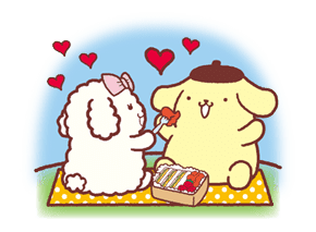 Pompompurin and Friends sticker #24721