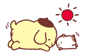 Pompompurin and Friends sticker #24730