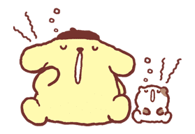 Pompompurin and Friends sticker #24732