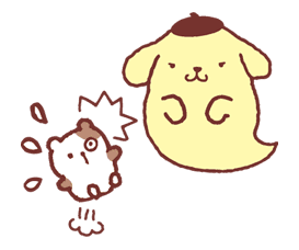 Pompompurin and Friends sticker #24734