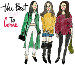 My Chopstick Girl x Happy Holidays sticker #14838551