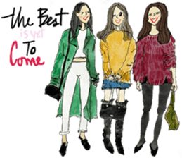 My Chopstick Girl x Happy Holidays sticker #14838551