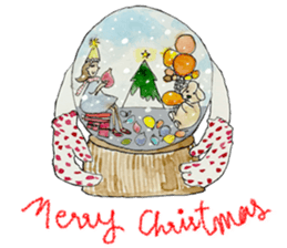 My Chopstick Girl x Happy Holidays sticker #14838555