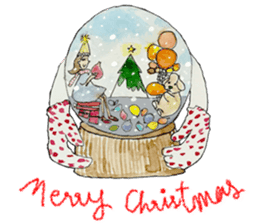 My Chopstick Girl x Happy Holidays sticker #14838555