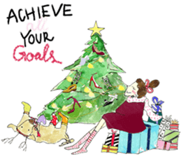 My Chopstick Girl x Happy Holidays sticker #14838559