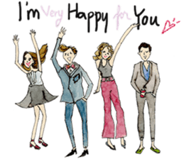 My Chopstick Girl x Happy Holidays sticker #14838561