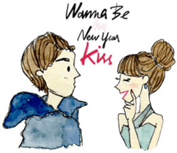 My Chopstick Girl x Happy Holidays sticker #14838570